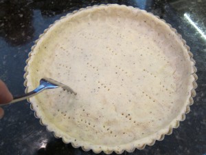 Black Pepper Parmesan Tart Crust