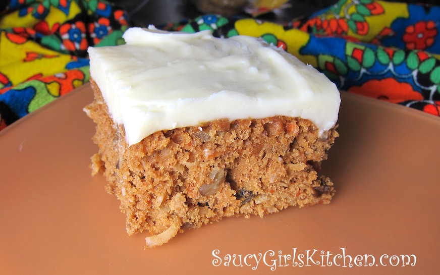 Carrot Cake with Cream Cheese Frosting