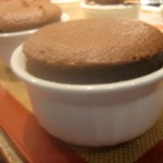 Chocolate Melt Cakes out of the oven