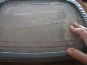 Glad container