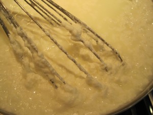 Making Cheese - more curds