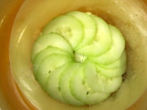 Cucumber layer