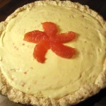 Grapefruit Pie with Coconut Meringue Crust