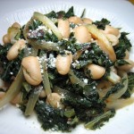 Kale with White Beans