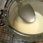 Stirring the Sourdough Starter