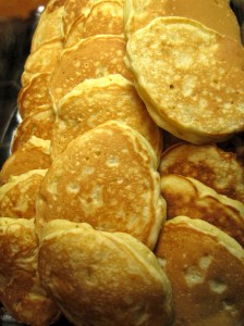 Lots of corn cakes