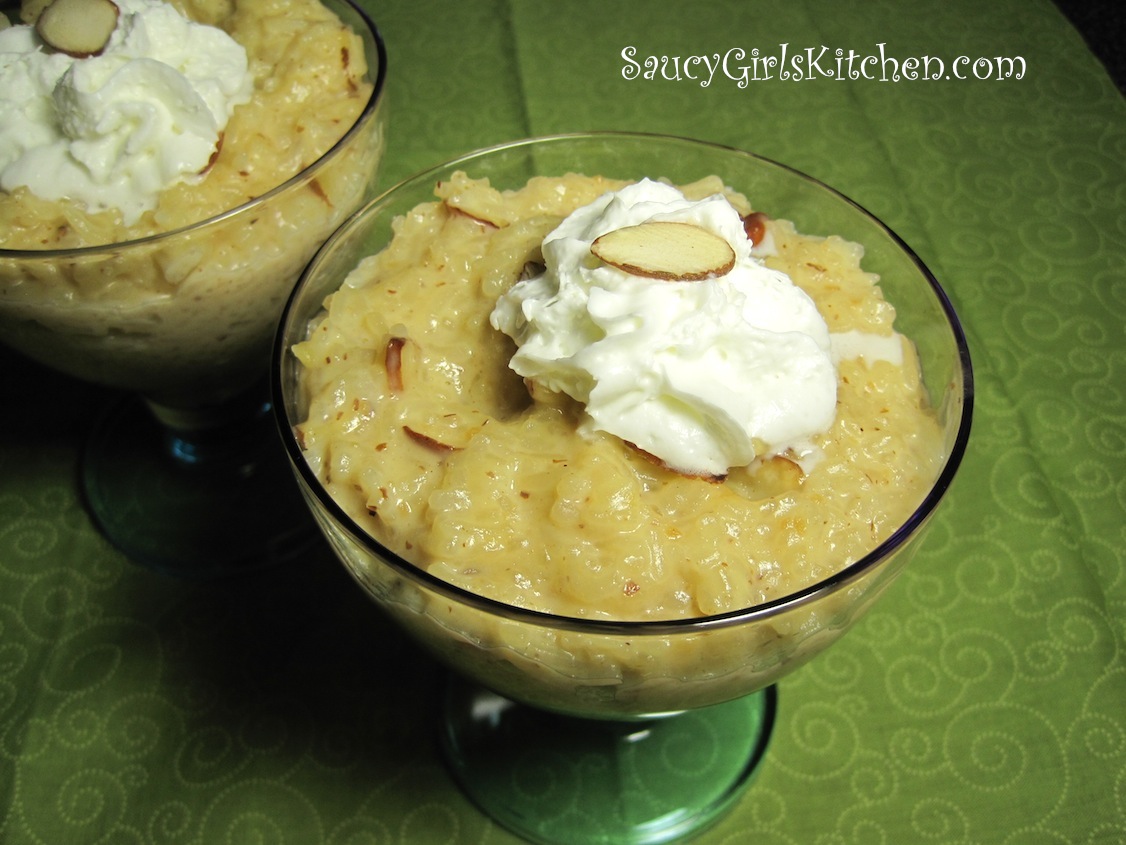 Almond Rice Pudding