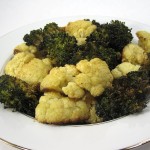 Roasted Cauliflower & Broccoli