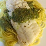 Cod with Pesto