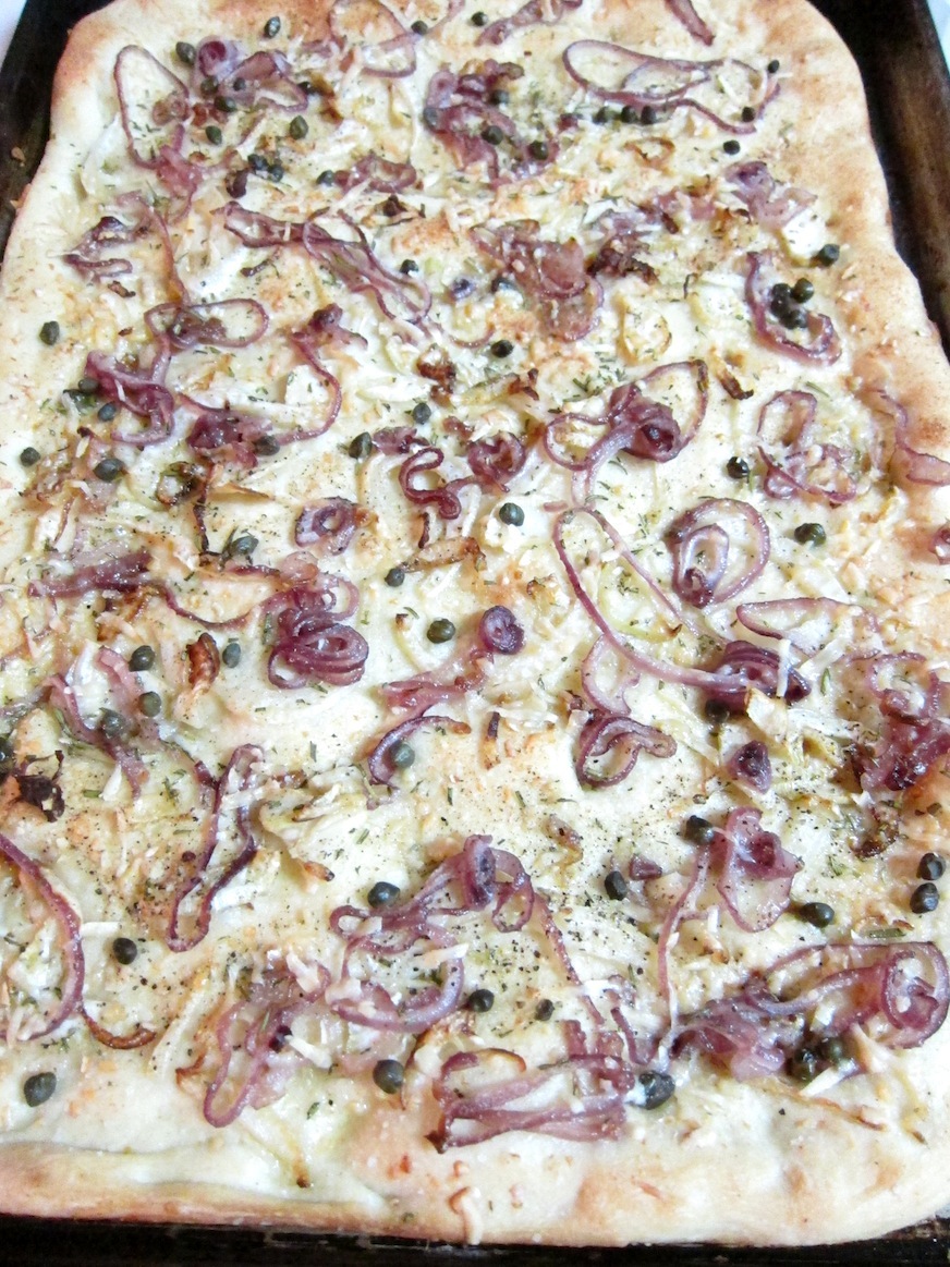 Onion Garlic Focaccia Onion Garlic Focaccia