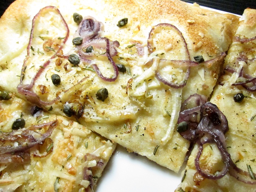 Onion Garlic Foccacia Onion Garlic Foccacia