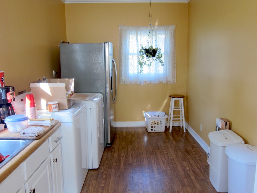 Laundry Room before cabinets 1