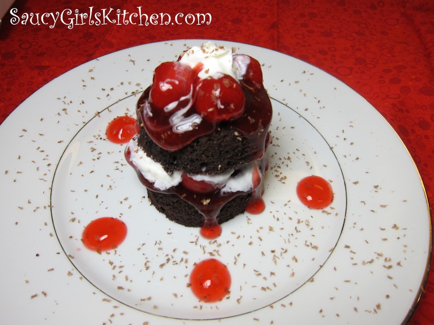 Mini Black Forrest Cakes