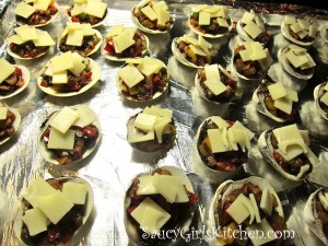 Stuffed Clams ready for the oven