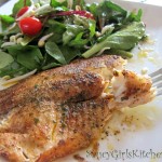 Tilapia with Berbere Butter