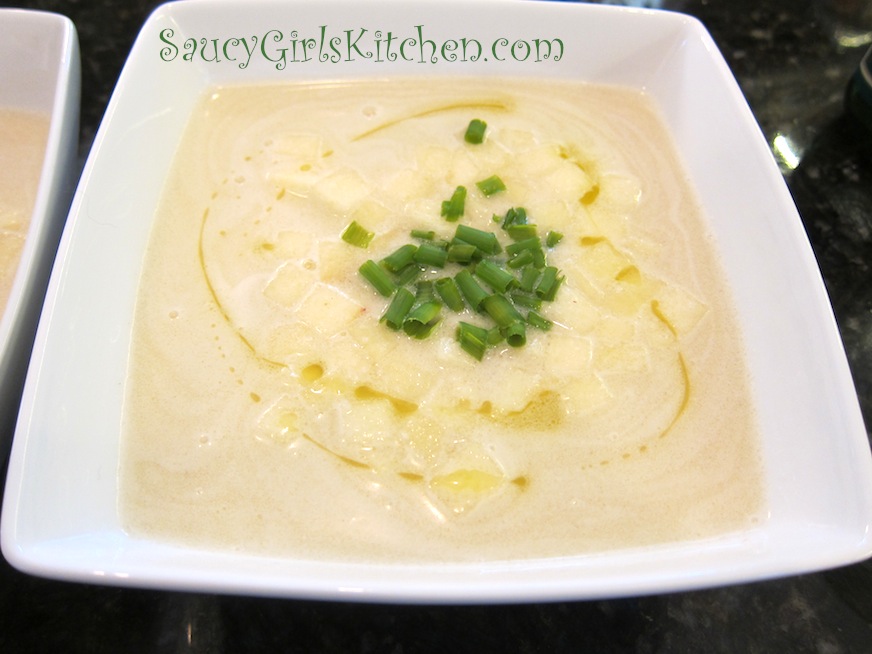 Celery Root & Apple Soup