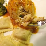 Shrimp stuffed Filet of Sole