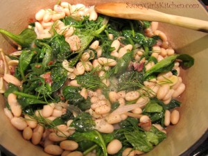 Cannellini Beans and Spinach