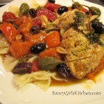 Mediterranean Baked Chicken for 2