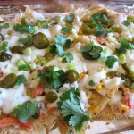 Crab Nachos with Pepper Jack Bechamel Sauce