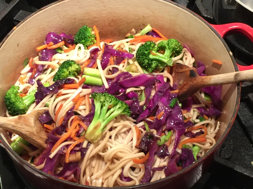 Udon Noodle Veggie Stir Fry