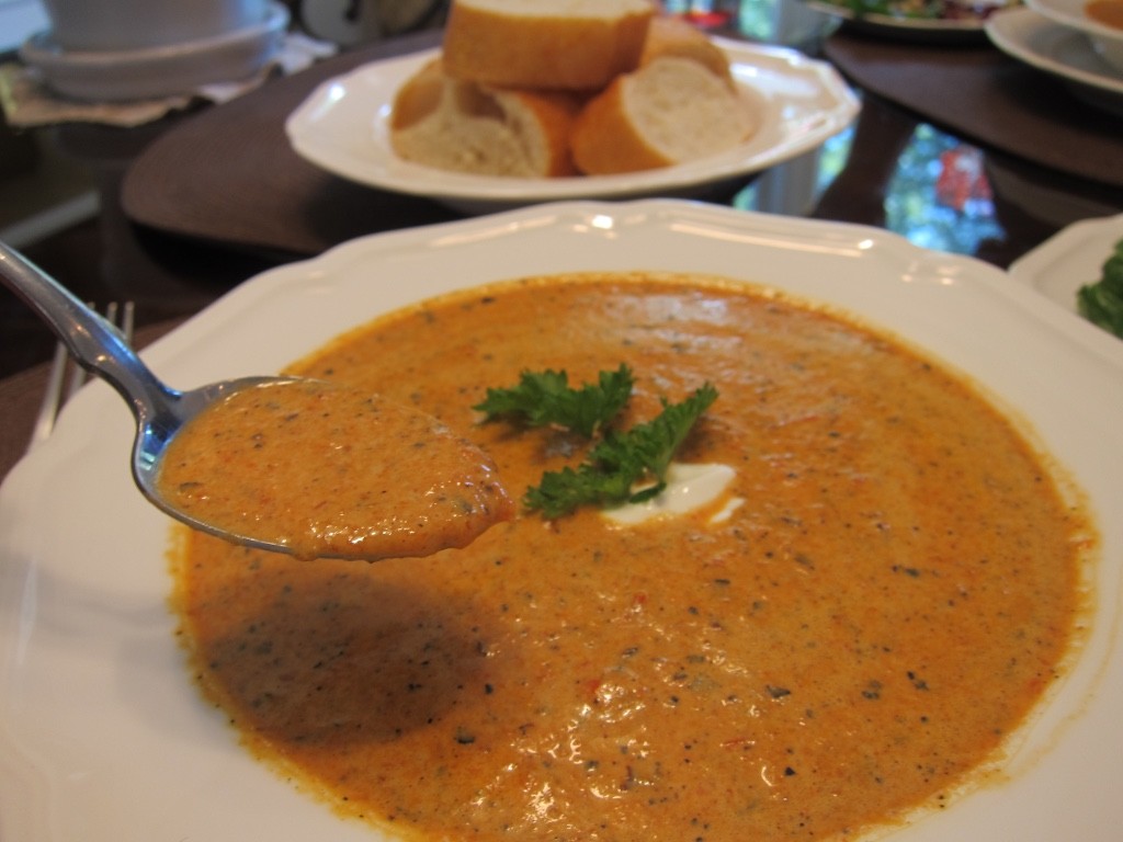 Roasted Red Pepper Soup