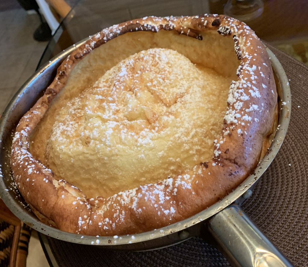 Cast Iron Skillet Dutch Baby - Female Foodie